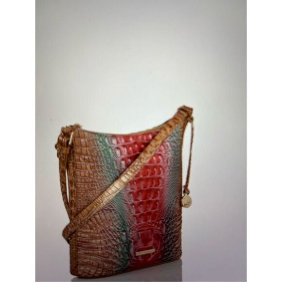 NWT Brahmin Katie Lakeridge Ombre Melbourne Crossbody - Picture 3 of 7